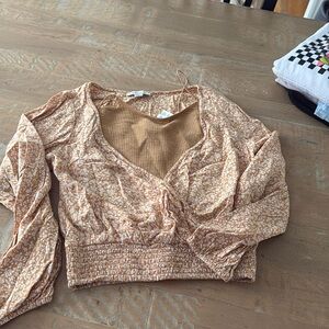 American Eagle Orange Yellow color Size Xs